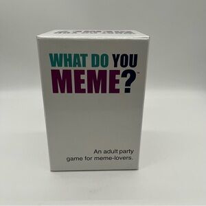 WHAT DO YOU MEME? Adult Party Game - White